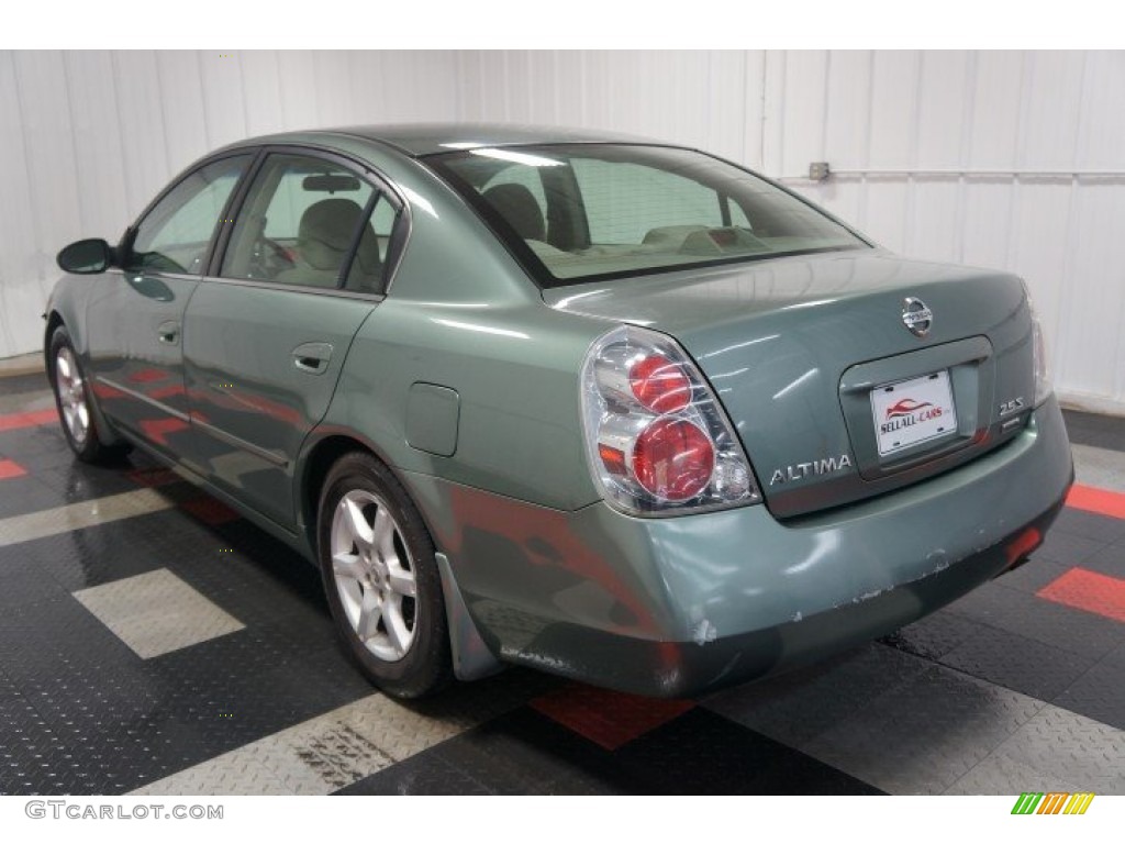 2006 Altima 2.5 S - Mystic Emerald Metallic / Blond photo #10
