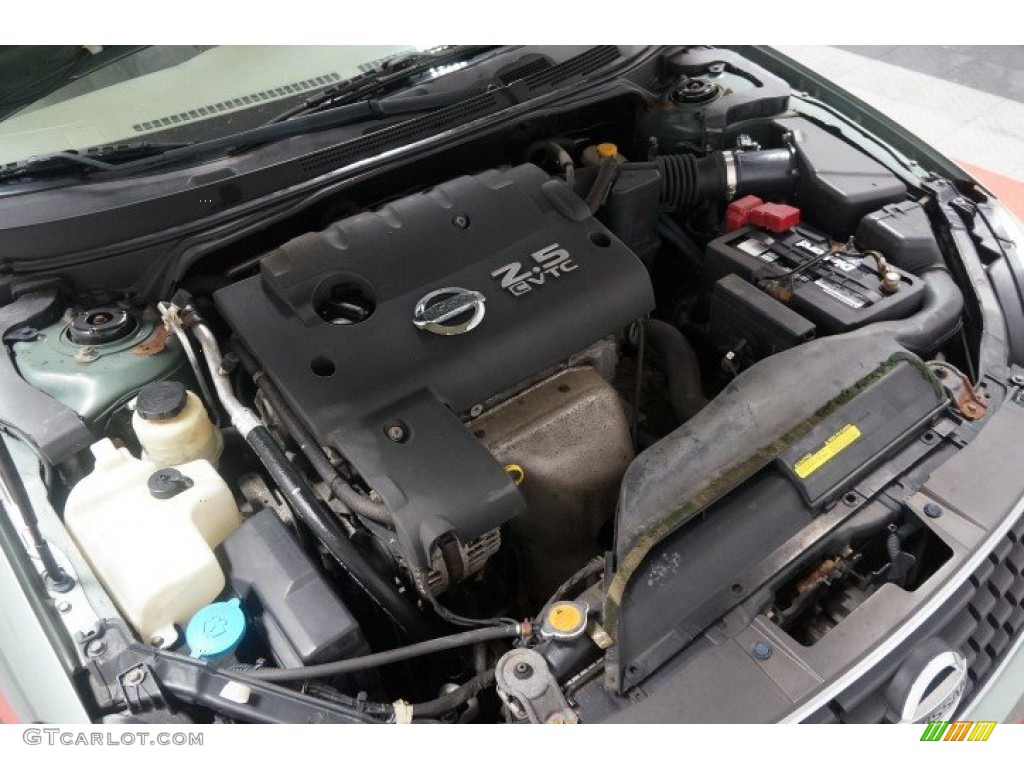 2006 Altima 2.5 S - Mystic Emerald Metallic / Blond photo #33