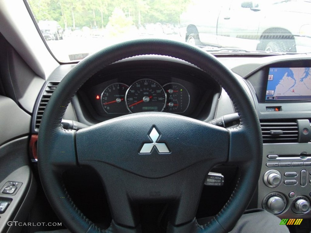 2012 Galant SE - Kalapana Black / Black photo #30