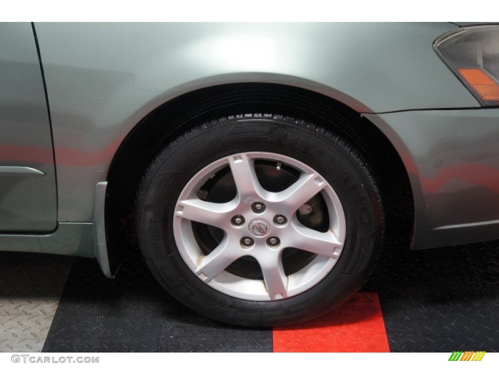 2006 Altima 2.5 S - Mystic Emerald Metallic / Blond photo #38