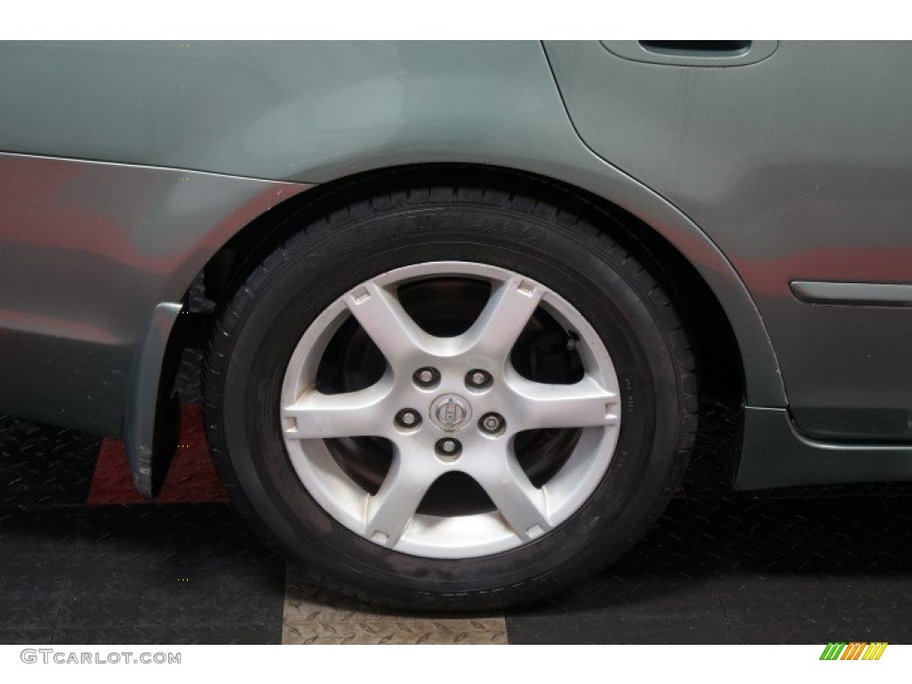 2006 Altima 2.5 S - Mystic Emerald Metallic / Blond photo #45