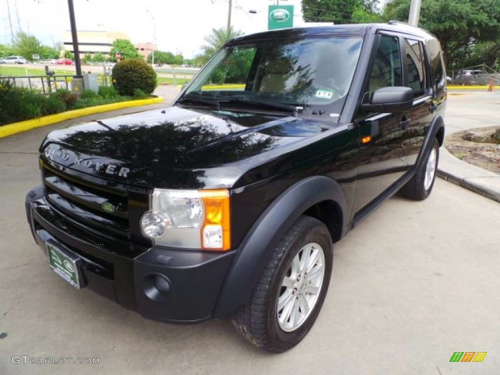 2007 LR3 V8 SE - Java Black Pearl / Alpaca Beige photo #7