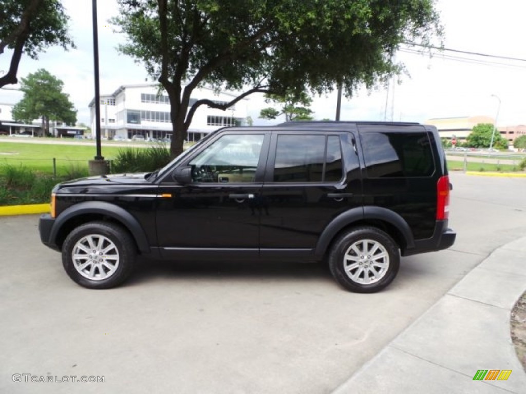 2007 LR3 V8 SE - Java Black Pearl / Alpaca Beige photo #8