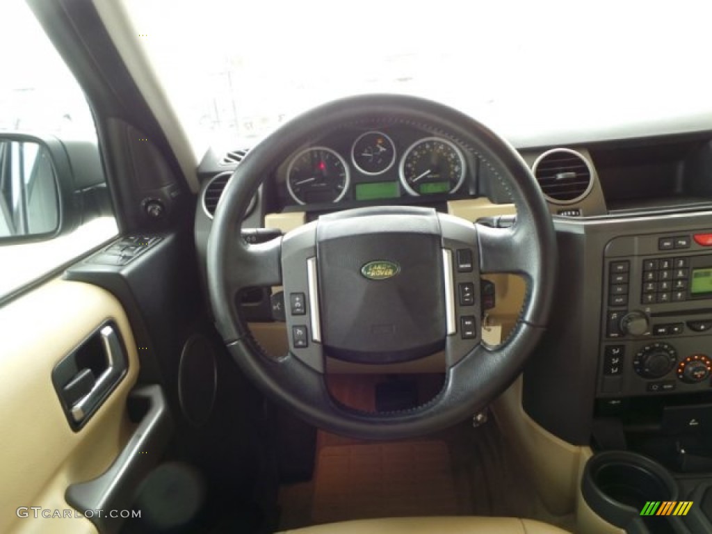 2007 LR3 V8 SE - Java Black Pearl / Alpaca Beige photo #13