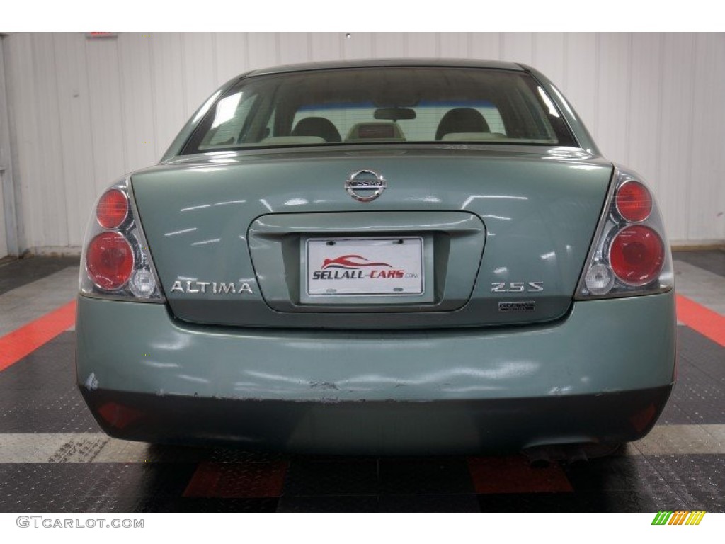 2006 Altima 2.5 S - Mystic Emerald Metallic / Blond photo #52