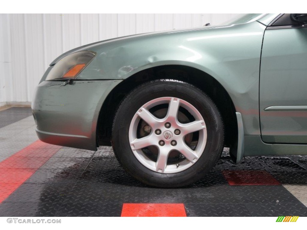 2006 Altima 2.5 S - Mystic Emerald Metallic / Blond photo #62