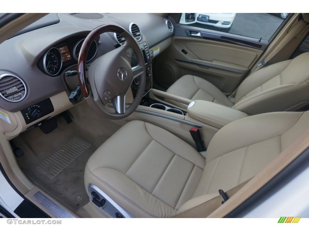Cashmere Interior 2011 Mercedes-Benz ML 350 4Matic Photo #103834048