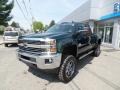 Rainforest Green Metallic - Silverado 2500HD LT Double Cab 4x4 Photo No. 1