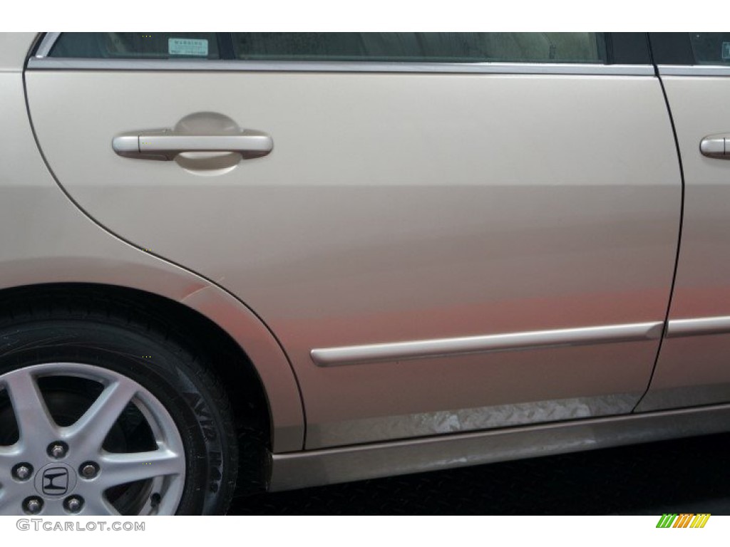 2004 Accord EX V6 Sedan - Desert Mist Metallic / Ivory photo #45