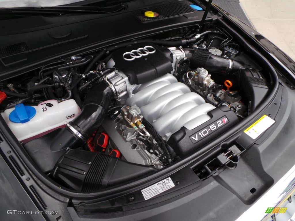 2011 Audi S6 5.2 FSI quattro Sedan 5.2 Liter FSI DOHC 40-Valve VVT V10 Engine Photo #103835758