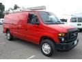 2009 Red Ford E Series Van E150 Cargo #103825971