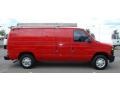 2009 Red Ford E Series Van E150 Cargo  photo #2