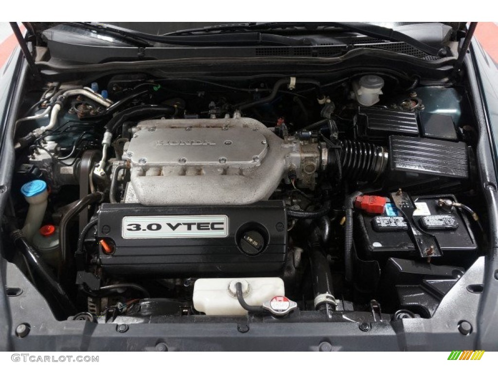 2004 Accord EX V6 Sedan - Deep Green Pearl / Ivory photo #32