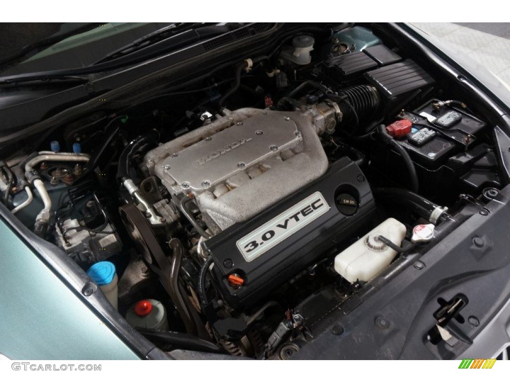 2004 Accord EX V6 Sedan - Deep Green Pearl / Ivory photo #34