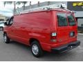 2009 Red Ford E Series Van E150 Cargo  photo #8