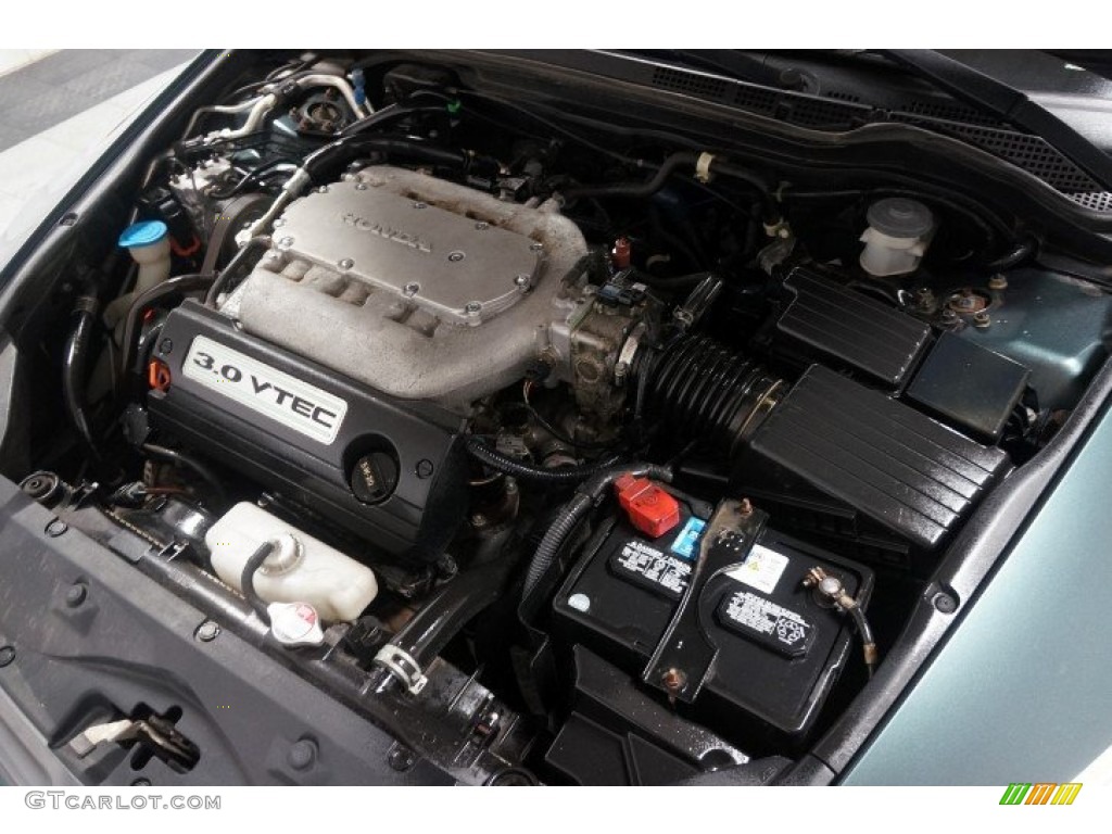 2004 Accord EX V6 Sedan - Deep Green Pearl / Ivory photo #35