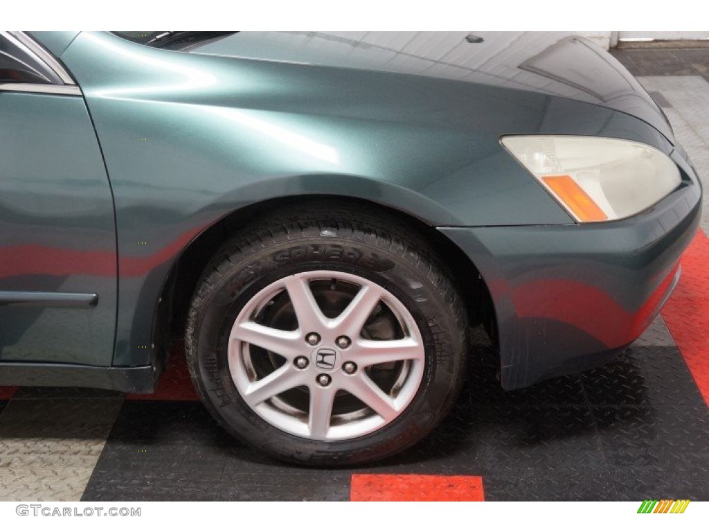 2004 Accord EX V6 Sedan - Deep Green Pearl / Ivory photo #38
