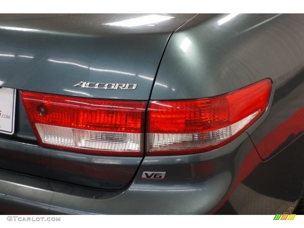 2004 Accord EX V6 Sedan - Deep Green Pearl / Ivory photo #48