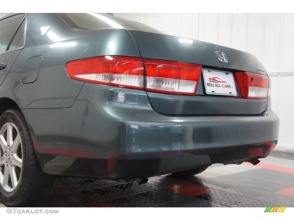2004 Accord EX V6 Sedan - Deep Green Pearl / Ivory photo #50