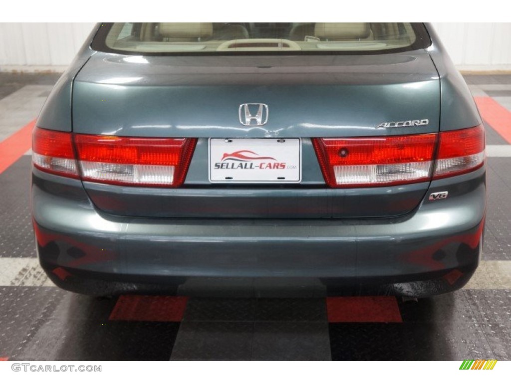 2004 Accord EX V6 Sedan - Deep Green Pearl / Ivory photo #52