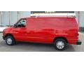 2009 Red Ford E Series Van E150 Cargo  photo #8