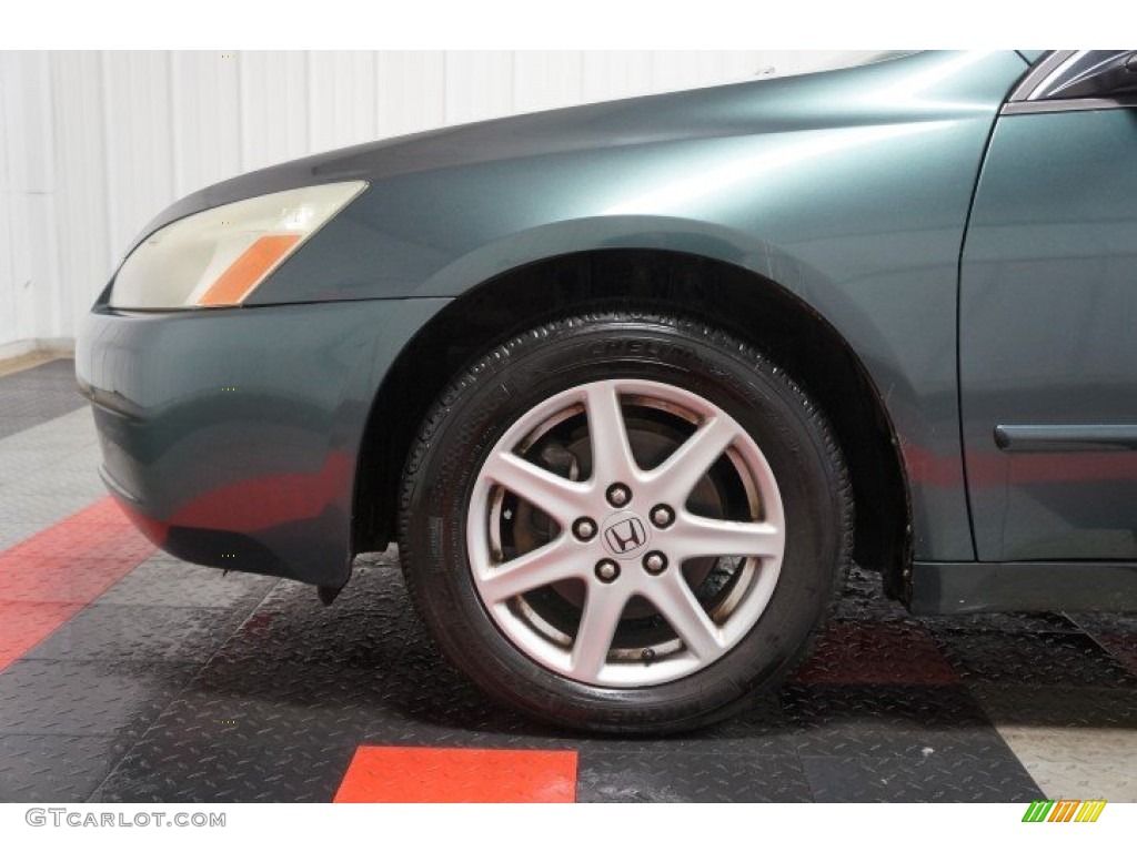 2004 Accord EX V6 Sedan - Deep Green Pearl / Ivory photo #60