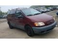 Vintage Red Pearl 2002 Toyota Sienna LE Exterior