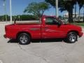2002 Dark Cherry Red Metallic Chevrolet S10 LS Regular Cab  photo #5