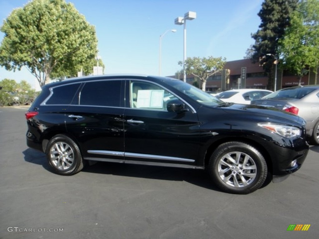 2013 JX 35 AWD - Black Obsidian / Wheat photo #2