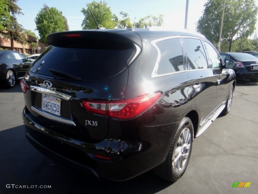 2013 JX 35 AWD - Black Obsidian / Wheat photo #3