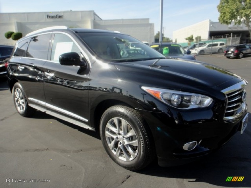 2013 JX 35 AWD - Black Obsidian / Wheat photo #4