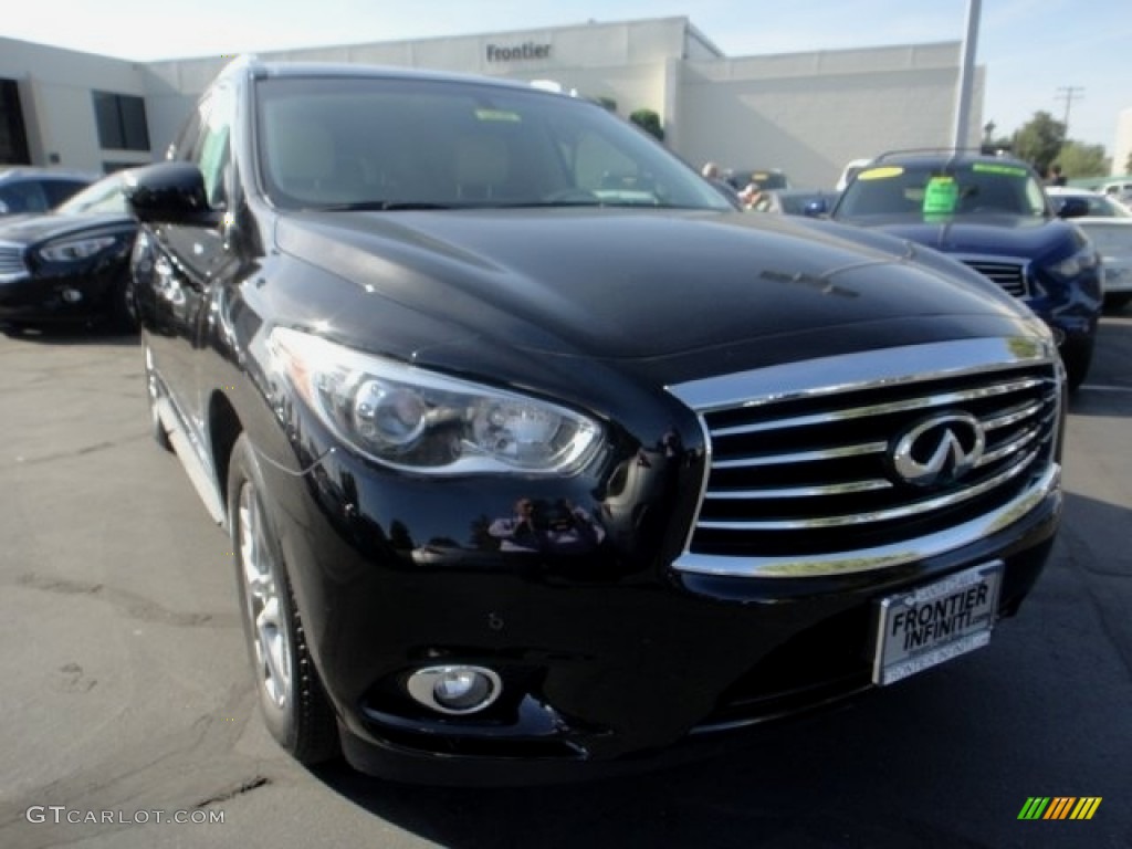 2013 JX 35 AWD - Black Obsidian / Wheat photo #5