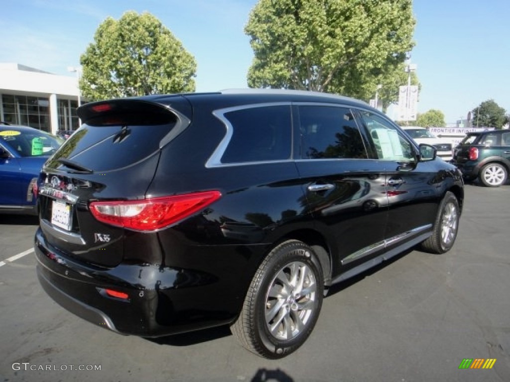 2013 JX 35 AWD - Black Obsidian / Wheat photo #7