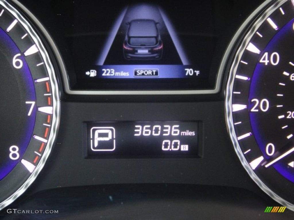 2013 JX 35 AWD - Black Obsidian / Wheat photo #10