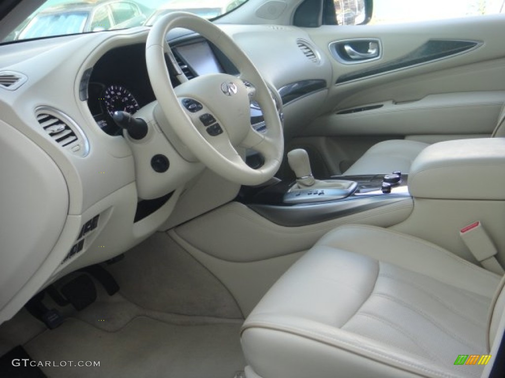 2013 JX 35 AWD - Black Obsidian / Wheat photo #17