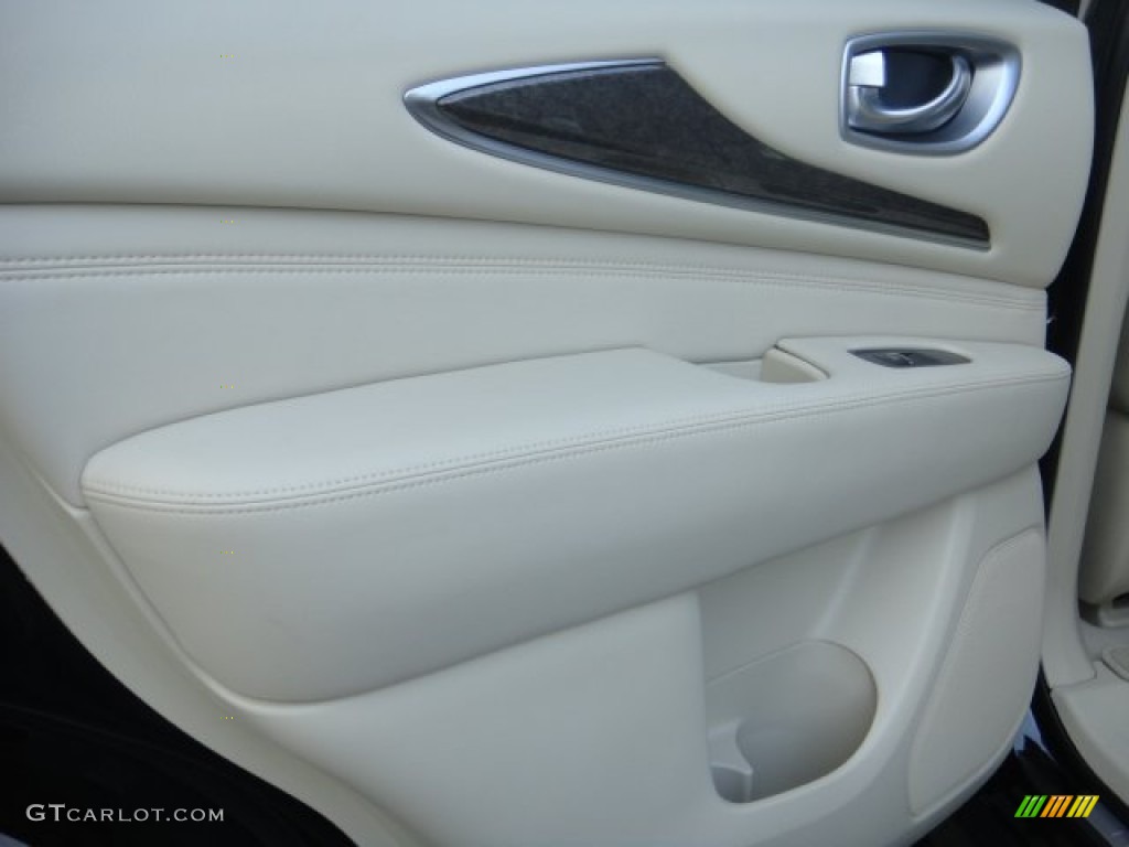 2013 JX 35 AWD - Black Obsidian / Wheat photo #20