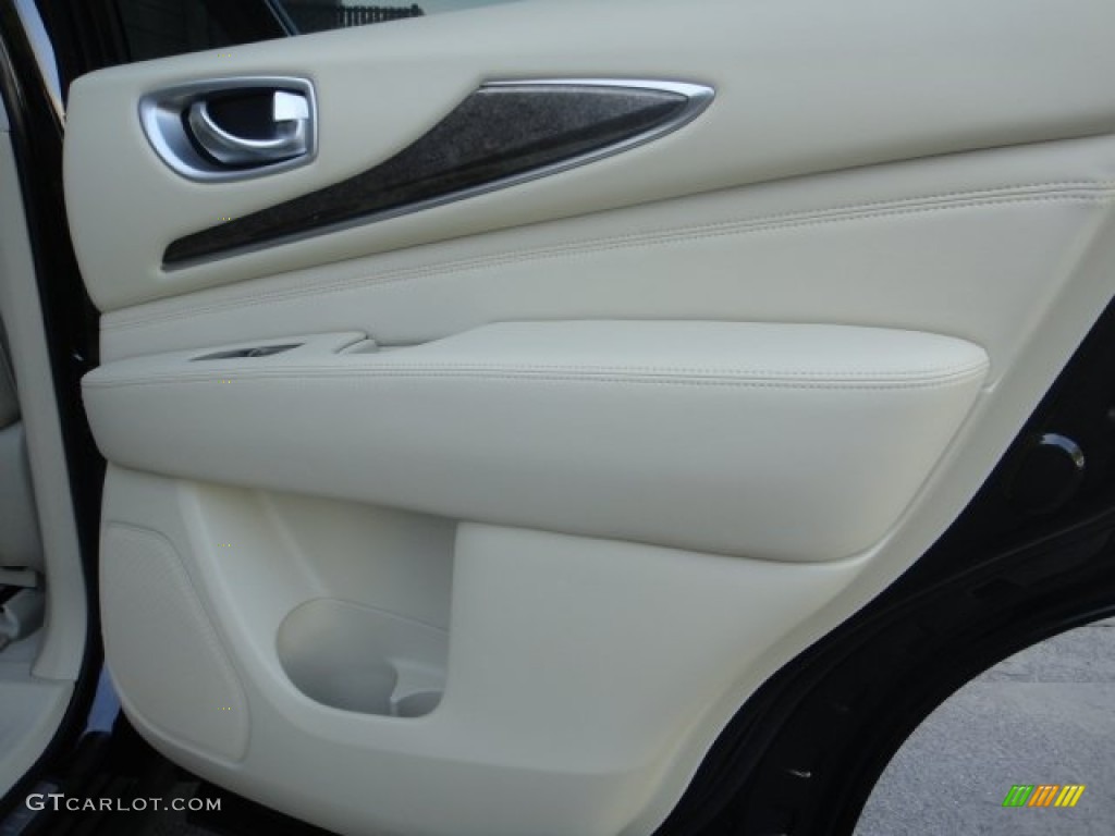 2013 JX 35 AWD - Black Obsidian / Wheat photo #25