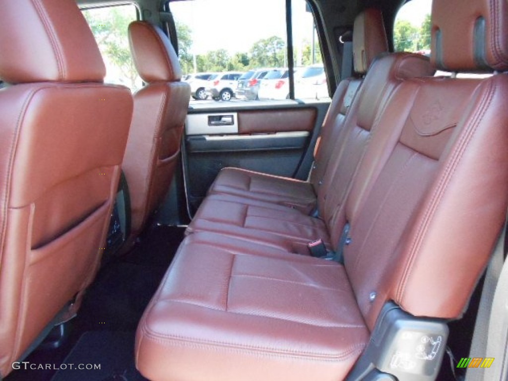 King Ranch Red (Chaparral) Interior 2014 Ford Expedition EL King Ranch 4x4 Photo #103839120