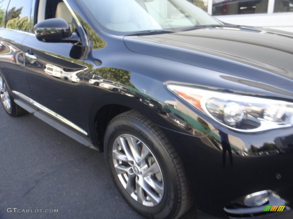 2013 JX 35 AWD - Black Obsidian / Wheat photo #29