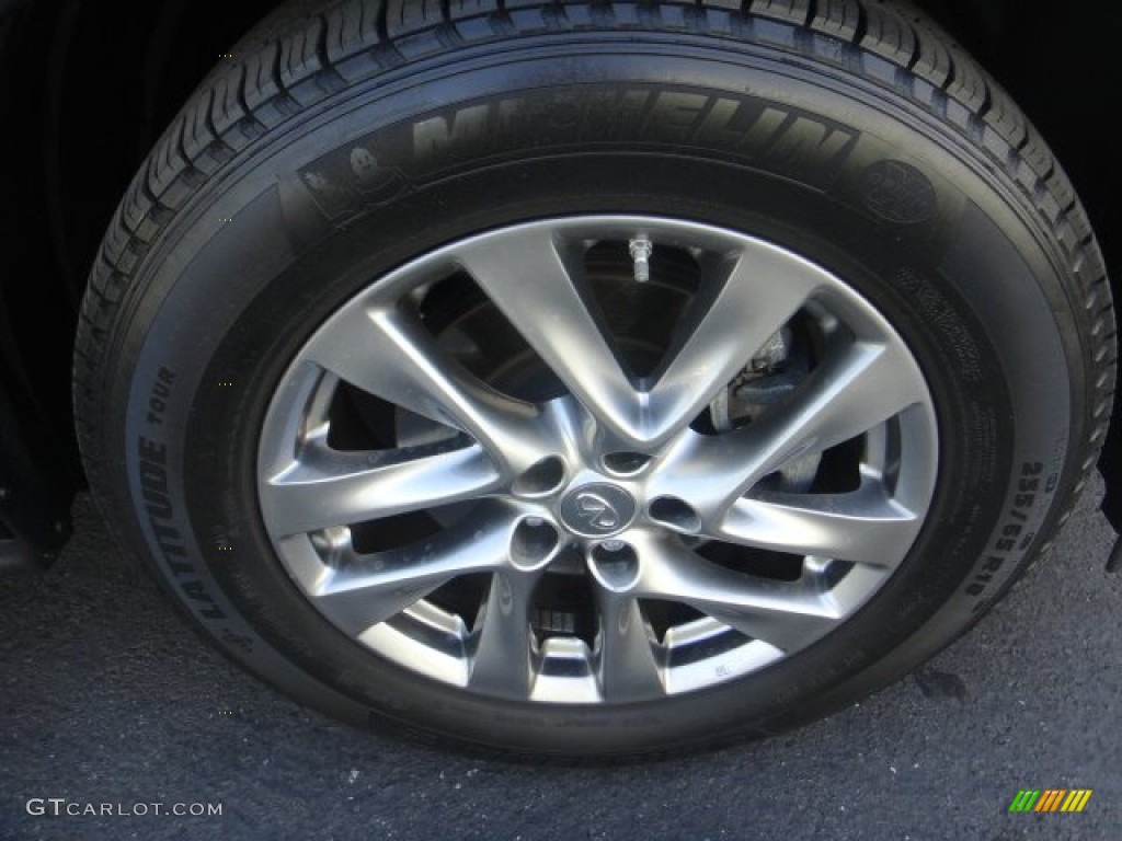 2013 JX 35 AWD - Black Obsidian / Wheat photo #30