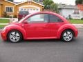 2002 Red Uni Volkswagen New Beetle Turbo S Coupe  photo #11