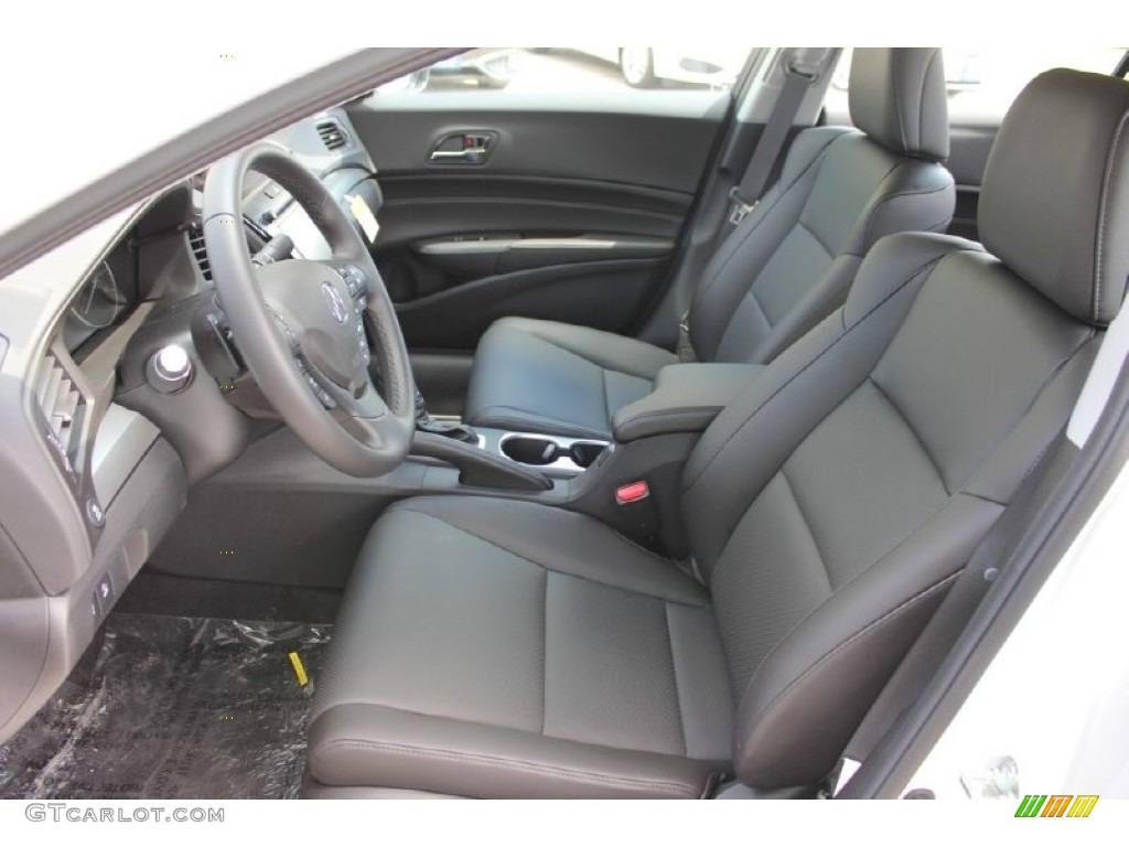 Ebony Interior 2016 Acura ILX Technology Photo #103842200