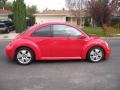 2002 Red Uni Volkswagen New Beetle Turbo S Coupe  photo #15