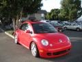 2002 Red Uni Volkswagen New Beetle Turbo S Coupe  photo #17