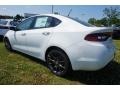 2015 Bright White Dodge Dart SE  photo #2