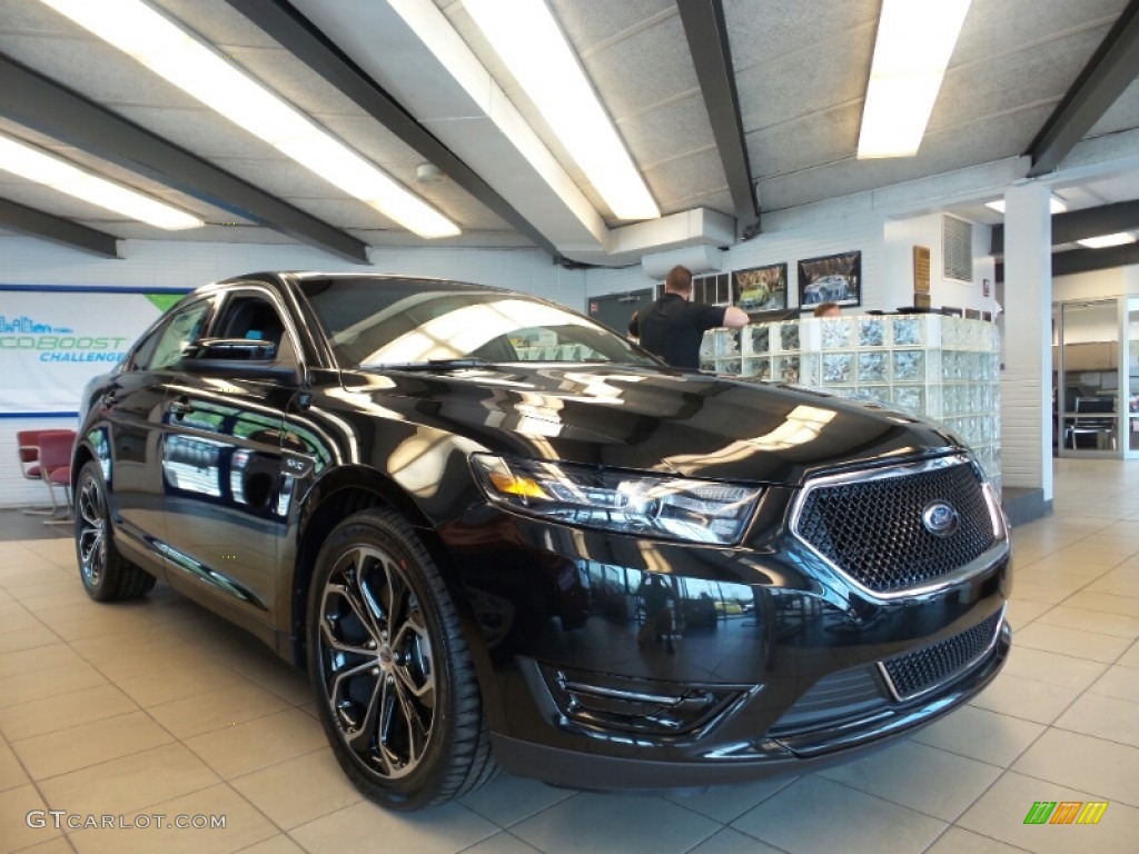 2015 Taurus SHO AWD - Tuxedo Black Metallic / SHO Charcoal Black photo #1