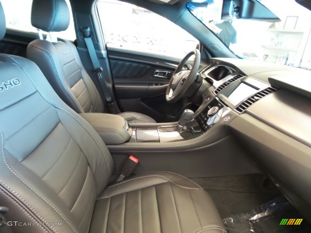 SHO Charcoal Black Interior 2015 Ford Taurus SHO AWD Photo #103847795