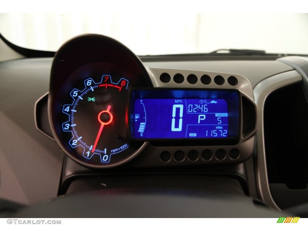 2015 Chevrolet Sonic LT Sedan Gauges Photo #103847861