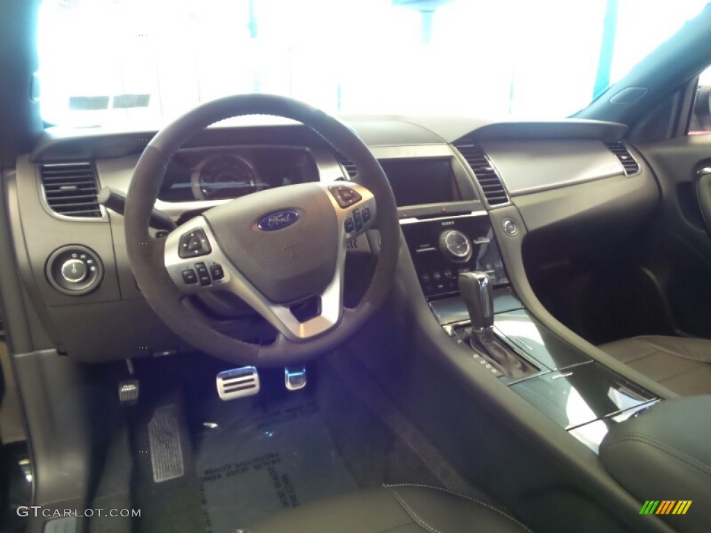 SHO Charcoal Black Interior 2015 Ford Taurus SHO AWD Photo #103847906