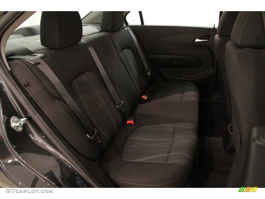 2015 Chevrolet Sonic LT Sedan Rear Seat Photos